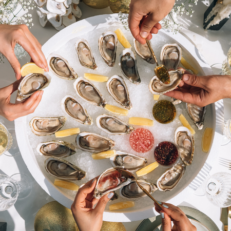 PROMOTION! Party Platter Size No.1 Shucked Oysters - Pick Up Only